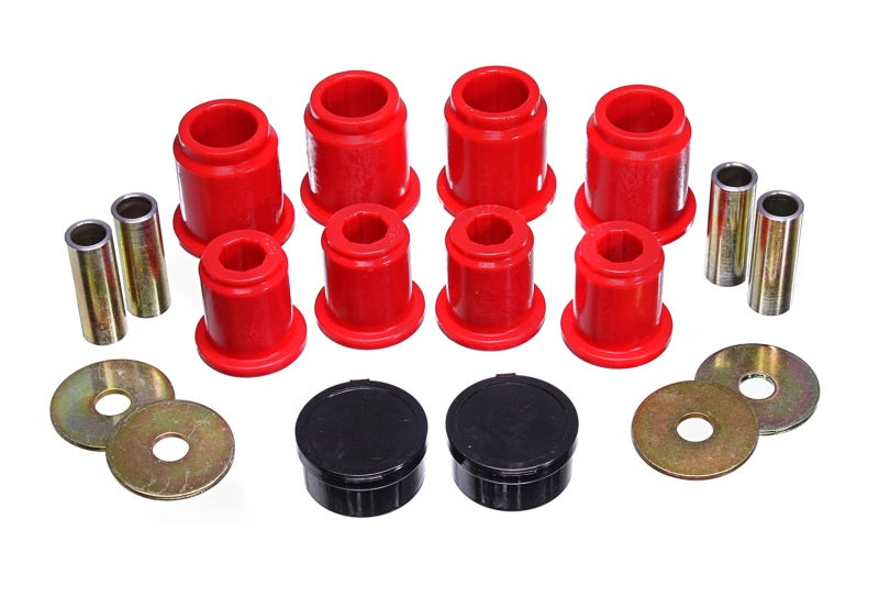 Energy Suspension 8.3132R - 1996-2002 Toyota 4Runner Front Control Arm Bushings (Red)