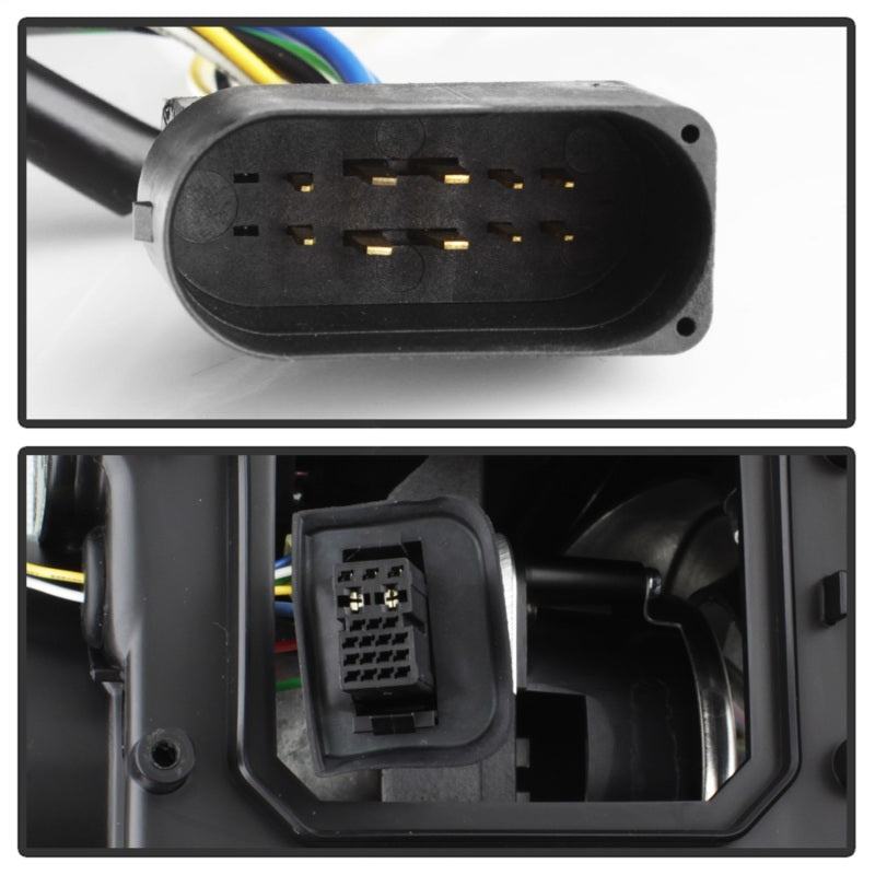 SPYDER 5017529 - Spyder Volkswagen GTI 06-09/Jetta 06-09 Xenon/HID Model OnlyDRL Black PRO-YD-VG06-HID-DRL-BK