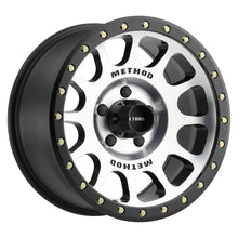 Load image into Gallery viewer, Method Wheels MR30578550300 -Method MR305 NV 17x8.5 0mm Offset 5x5 94mm CB Machined/Black Street Loc Wheel