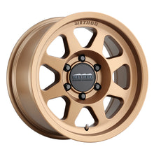 Load image into Gallery viewer, Method Wheels MR70168060900 - Method MR701 16x8 0mm Offset 6x5.5 106.25mm CB Method Bronze Wheel