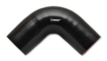 Load image into Gallery viewer, Vibrant 2745 FITS 4 Ply Reinforced Silicone Elbow Connector - 3.5in I.D. - 90 deg. Elbow (BLACK)