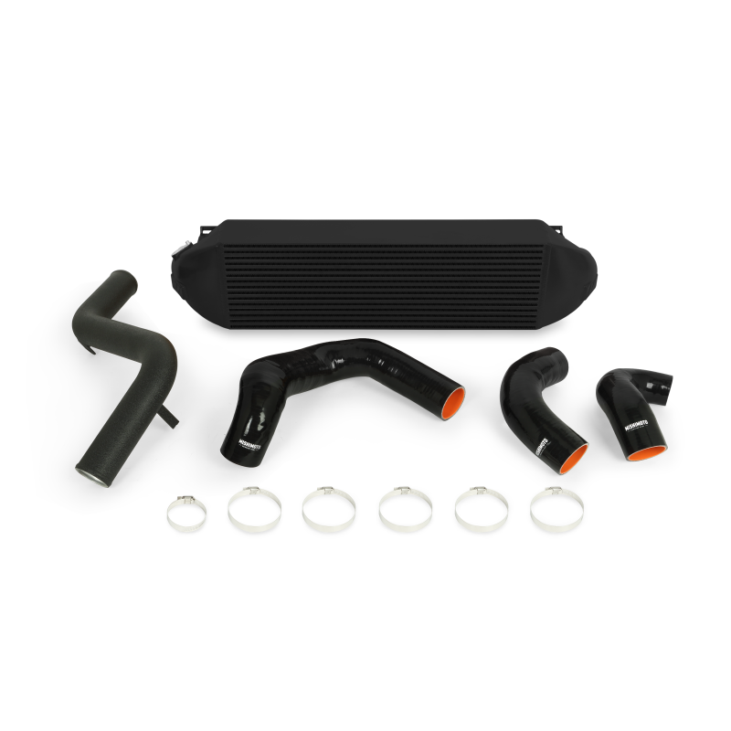 Mishimoto MMINT-FOST-13KBBK FITS 2013+ Ford Focus ST Black Intercooler w/ Black Pipes