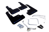 Rally Armor MF32-UR-BLK/BL FITS: 15+ Subaru WRX & STi Sedan Only UR Black Mud Flap w/ Blue Logo