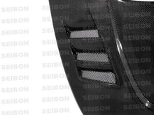 Load image into Gallery viewer, Seibon HD0405MZRX8-TS FITS 04-08 Mazda RX8 TS Carbon Fiber Hood