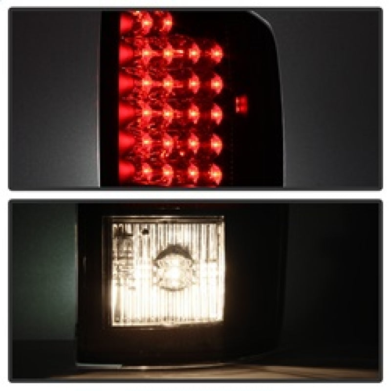 SPYDER 5002617 - Spyder Dodge Ram 07-08 1500/Ram 07-09 2500/3500 LED Tail Lights Black ALT-YD-DRAM06-LED-BK