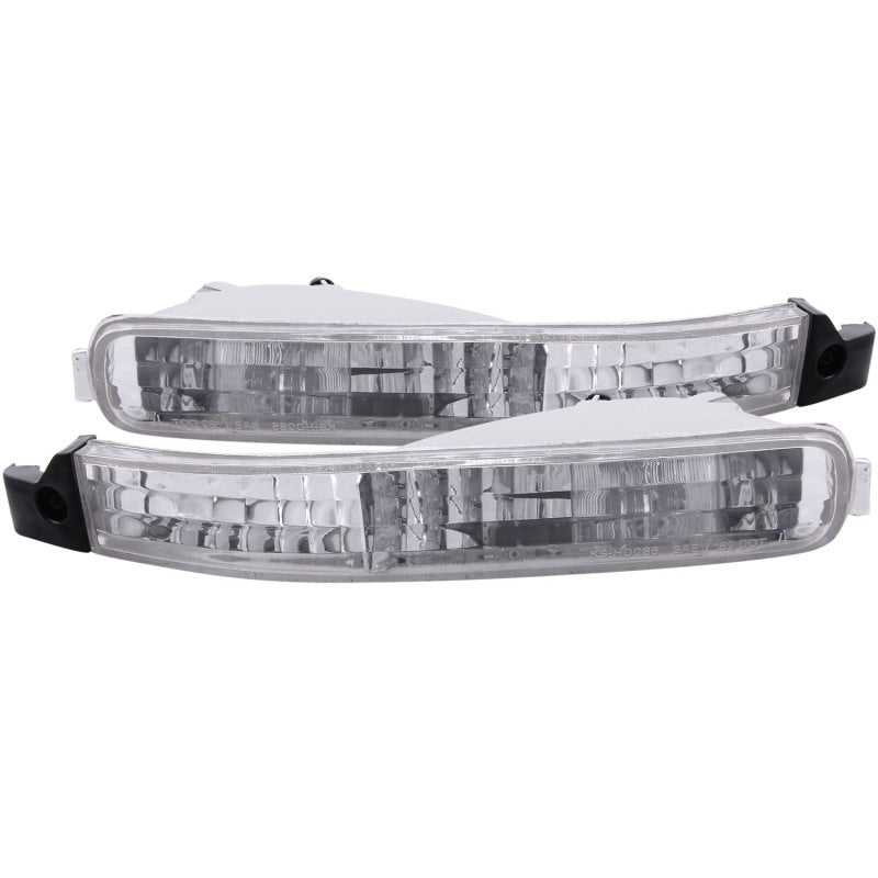 ANZO - [product_sku] - ANZO 1992-1993 Honda Accord Euro Parking Lights Chrome - Fastmodz