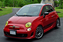 Load image into Gallery viewer, Rally Armor MF25-UR-BLK/RD FITS: 12+ Fiat 500 (Pop/Sport/Lounge/Abarth) Black Mud Flap w/ Red Logo
