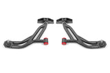 BMR Suspension AA755H - BMR 10-14 Ford Mustang Adj. Lower A-Arms Delrin/Rod End w/ 19mm STD. Ball Joint Black Hammertone