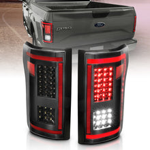 Load image into Gallery viewer, ANZO 311293 FITS: 15-17 Ford F-150 LED Taillights Black w/ Sequential