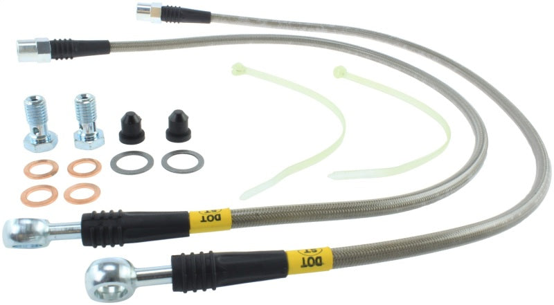 StopTech 00-06 BMW X5 Stainless Steel Rear Brake Line Kit