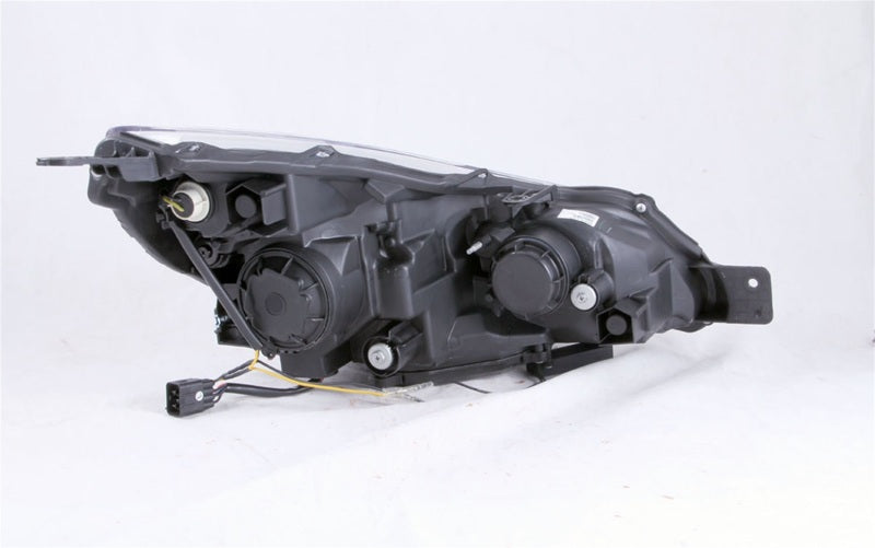 ANZO - [product_sku] - ANZO 2010-2014 Subaru Outback Projector Headlights w/ U-Bar Black - Fastmodz