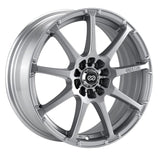 Enkei 441-875-0238SP - EDR9 18x7.5 5x100/114.3 38mm Offset 72.6 Bore Diameter Silver Wheel