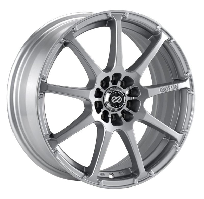 Enkei 441-770-0138SP - EDR9 17x7 4x100/114.3 38mm Offset 72.6 Bore Diameter Silver Wheel