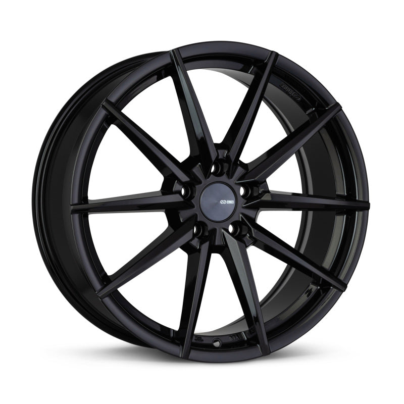 Enkei 533-880-1240BK - Hornet 18x8 5x120 40mm Offset 72.6mm Bore Gloss Black Wheel