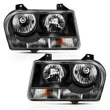 Load image into Gallery viewer, ANZO 121544 - FITS: 2005-2010 Chrysler 300 Crystal Headlight Black