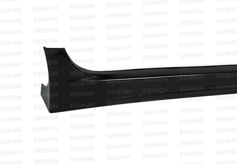 Seibon SS0809MITEVOX-VR FITS 08-10 Mitsubishi Evo X VR-style Carbon Fiber Side Skirts