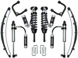 ICON K53008T - 05-15 Toyota Tacoma 0-3.5in/16-17 Toyota Tacoma 0-2.75in Stg 8 Suspension System w/Tubular Uca