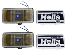 Load image into Gallery viewer, Hella 5700681 FITS 550 Series 55W 12V H3 Fog Lamp KitAmber