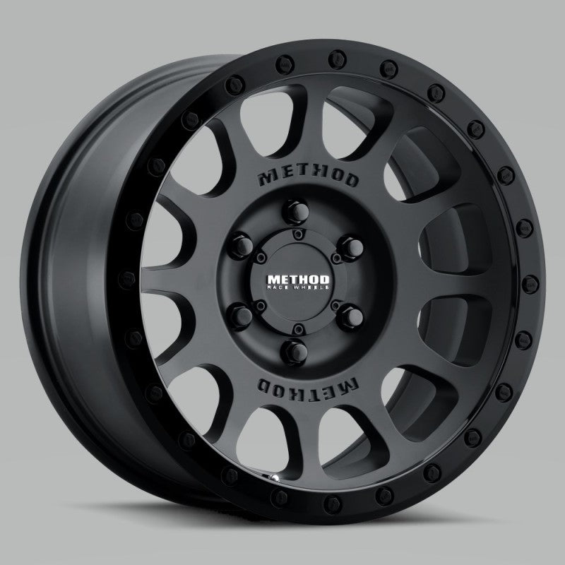 Method Wheels MR305785161000 - Method MR305 NV 17x8.5 0mm Offset 6x135 94mm CB Double Black Wheel