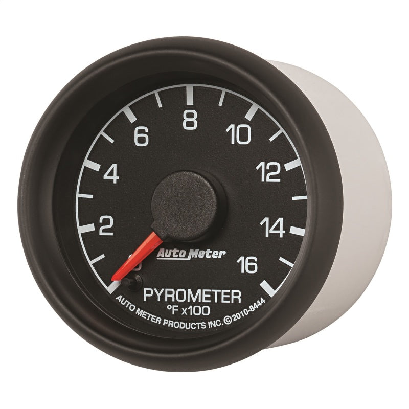 AutoMeter 8444 - Autometer Factory Match Ford 52.4mm Full Sweep Electronic 0-1600 Deg F EGT/Pyrometer Gauge