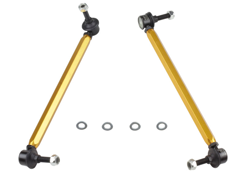 Whiteline KLC176 - 8/06-8/09 Pontiac G8 Front Sway Bar Link Assembly H/D Adj Steel Ball