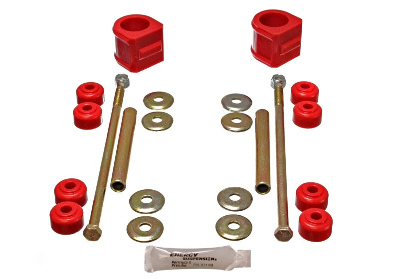 Energy Suspension 3.5136R - Gm 4 X Frt Stab Bar BushRed