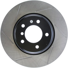 Load image into Gallery viewer, Stoptech 126.34104SL - StopTech Power Slot 08-09 BMW 135i Coupe Front Left Slotted Rotor