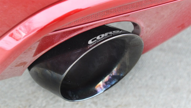 CORSA Performance 14328BLK FITS Corsa 2015 Ford Mustang GT Fastback 5.0 3in Xtreme Cat Back Exhaust w/ Dual Black 4.5in Tips