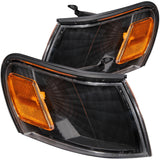 ANZO 521036 FITS: Corner Lights 1993-1997 Toyota Corolla Euro Corner Lights Black w/ Amber Reflector