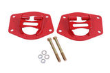 BMR Suspension CCK004R - BMR 10-15 5th Gen Camaro Coilover Conversion Kit Rear Upper Mount Red