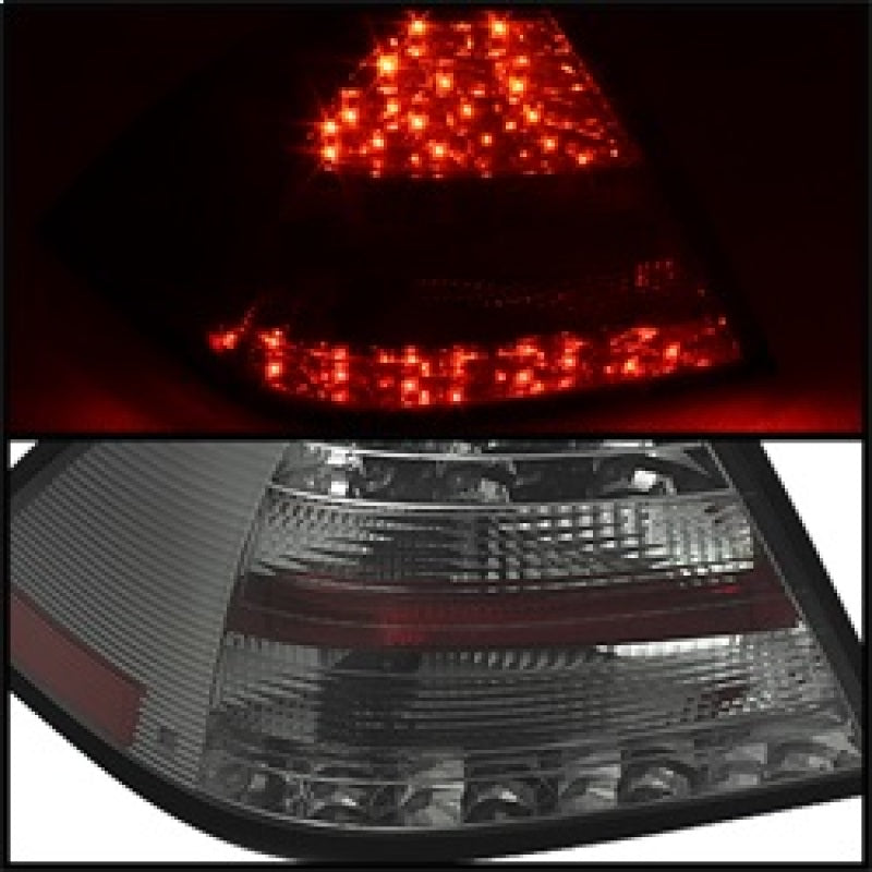 SPYDER 5069986 - Spyder Mercedes Benz W203 C-Class 05-07 4DR Sedan LED Tail Lights Smoke ALT-YD-MBZC05-LED-SM