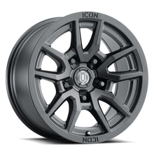 Load image into Gallery viewer, ICON 2617855557SB - Vector 5 17x8.5 5x150 25mm Offset 5.75in BS 110.1mm Bore Satin Black Wheel