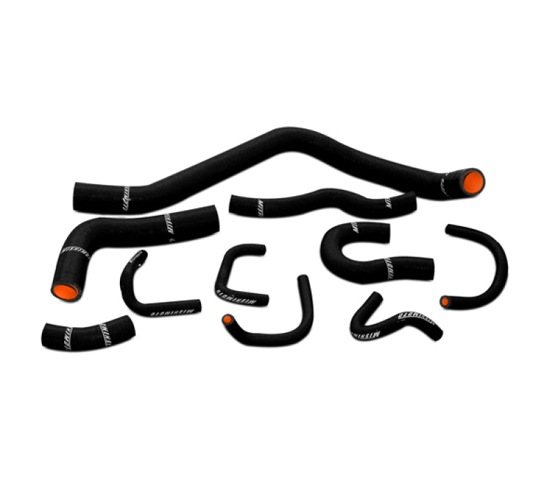 Mishimoto MMHOSE-CIV-88BK FITS 88-91 Honda Civic Black Silicone Hose Kit