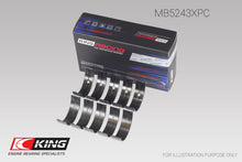 Load image into Gallery viewer, King Engine Bearings MB5243XPC - Fits: Nissan SR20DE/DET (2.0L) (Size STD) Performance Coated Main Bearing Set