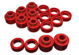 Energy Suspension 3.4122R - Chevy Xtra Cab 2&4Wd Body MtsRed