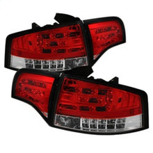 Load image into Gallery viewer, SPYDER 5029294 - Spyder Audi A4 4Dr 06-08 LED Tail Lights Red Clear ALT-YD-AA406-G2-LED-RC