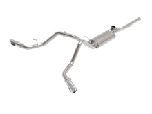 Load image into Gallery viewer, aFe 49-34132-P FITS Gemini XV 3in 304SS CB Exhaust w/ Cutout 14-19 GM Trucks 4.3/5.3L w/ Pol Tips - CrewCab/Extended