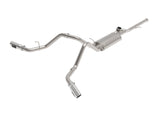 aFe 49-34132-P FITS Gemini XV 3in 304SS CB Exhaust w/ Cutout 14-19 GM Trucks 4.3/5.3L w/ Pol Tips - CrewCab/Extended