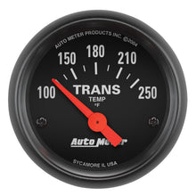 Load image into Gallery viewer, AutoMeter 2640 - Autometer Z Series 52mm 100-250 Deg Transmission Temp Gauge