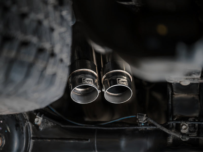 AWE Tuning 3015-31826 FITS AWE 2016-2022 Toyota Tacoma 0FG Exhaust with BashGuard - No Tips