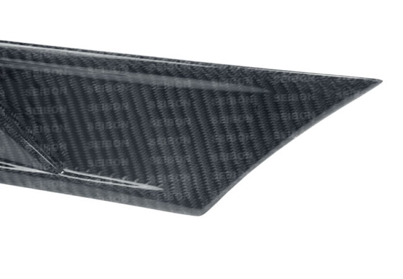 Seibon FD1213SCNFRS-FR FITS 12-13 BRZ/FRS FR Style Carbon Fiber Fender Ducts (Pair)