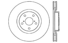 Load image into Gallery viewer, StopTech 5/93-98 Toyota Supra Turbo Left Front Slotted &amp; Drilled Rotor