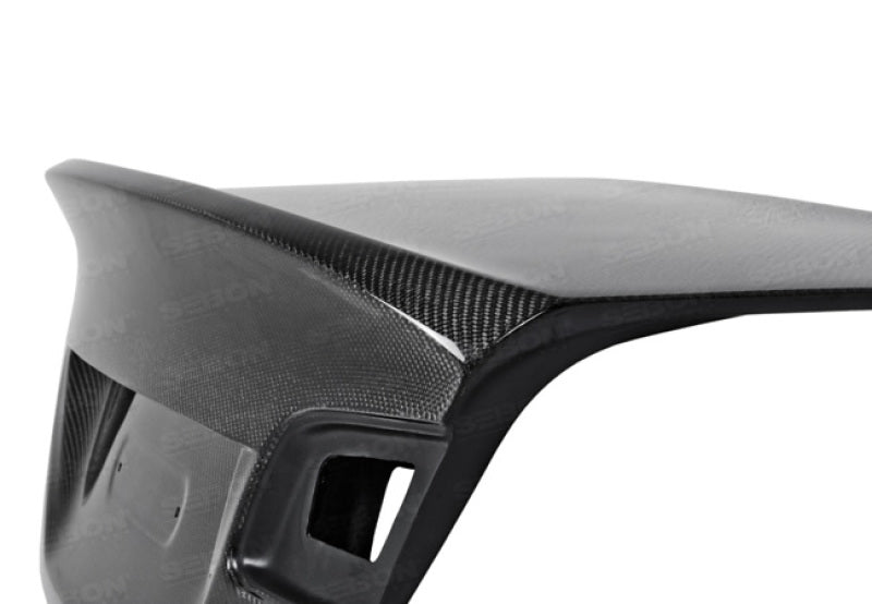 Seibon TL0708BMWE922D-C FITS 07-13 BMW E92 2DR CSL Style Carbon Fiber Trunk/Hatch