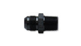 Vibrant 10222 FITS 10222 - -6AN to 3/8in NPT Straight Adapter Fitting Aluminum