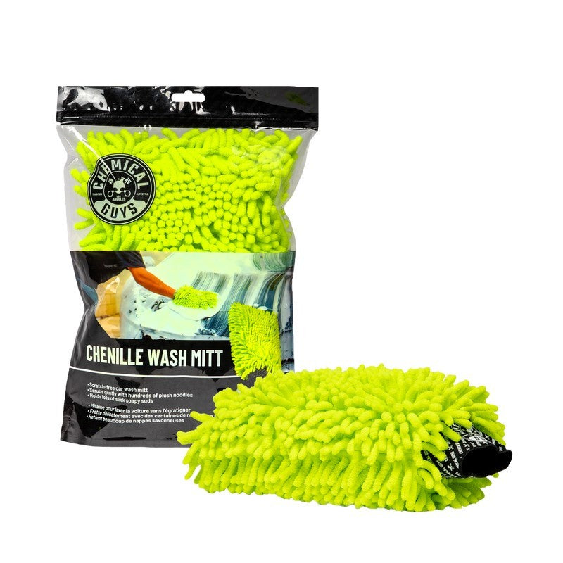 Chemical Guys MIC493 - Chenille Premium Scratch-Free Microfiber Wash Mitt