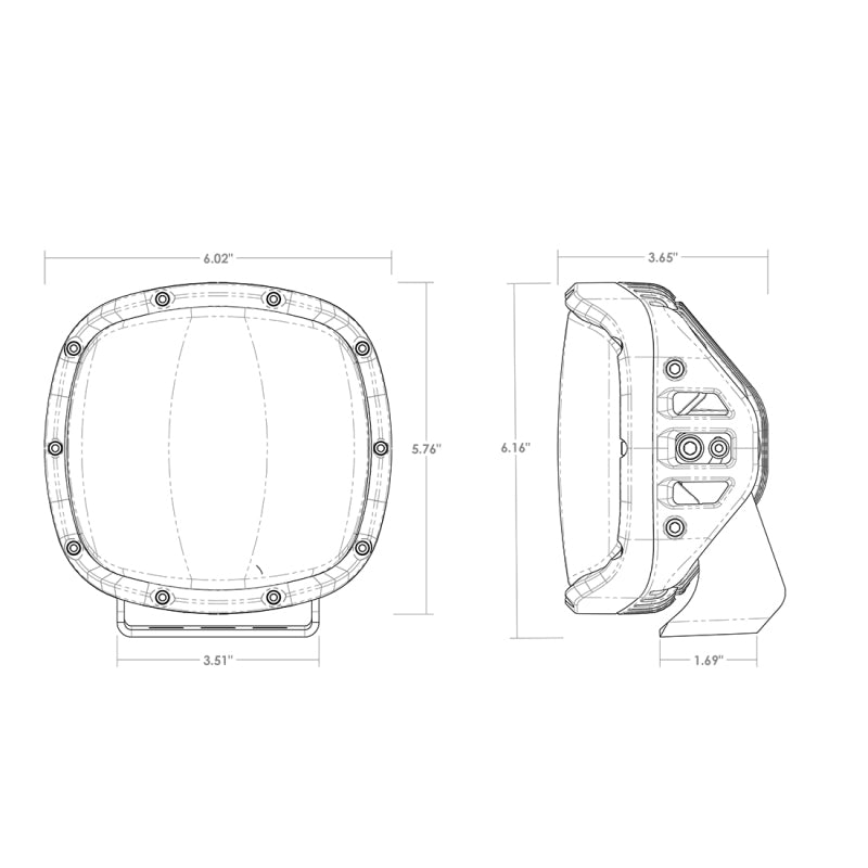 Rigid Industries 300415 FITS Adapt XP Xtreme Powersports LED Light (Pair)