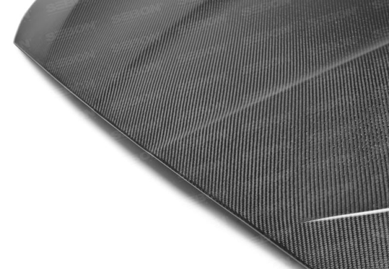 Seibon HD1012BMWF10-GTR FITS 10-13 BMW 5 Series and M5 Series (F10) GTR-Style Carbon Fiber Hood