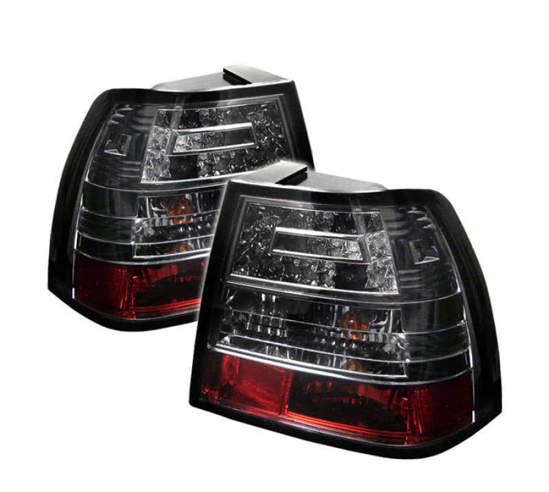 SPYDER 5008435 - Spyder Volkswagen Jetta 99-04 LED Tail Lights Smoke ALT-YD-VJ99-LED-SM