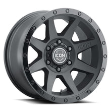 Load image into Gallery viewer, ICON Rebound 17x8.5 5x5 -6mm Offset 4.5in BS 71.5mm Bore Double Black Wheel