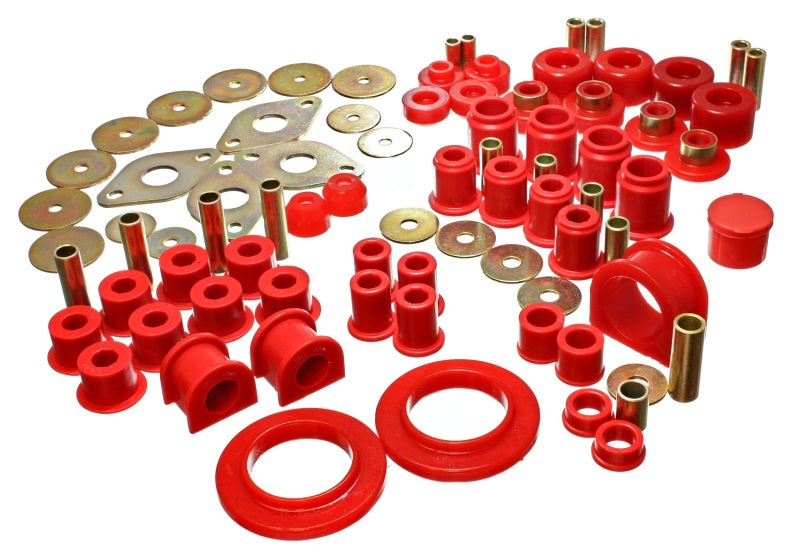 Energy Suspension 8.18107R - 01-04 Toyota Tacoma Red Hyper-Flex Master Bushing Set